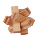 🔥 70% OFF! ✨ Luban Lock Wooden Puzzle - Stimulates Spatial Intelligence, Natural Wood Design, Educational Family Game 🧩🤲