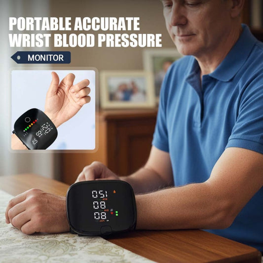 ✨Portable and Accurate Wrist Blood Pressure Monitor✨