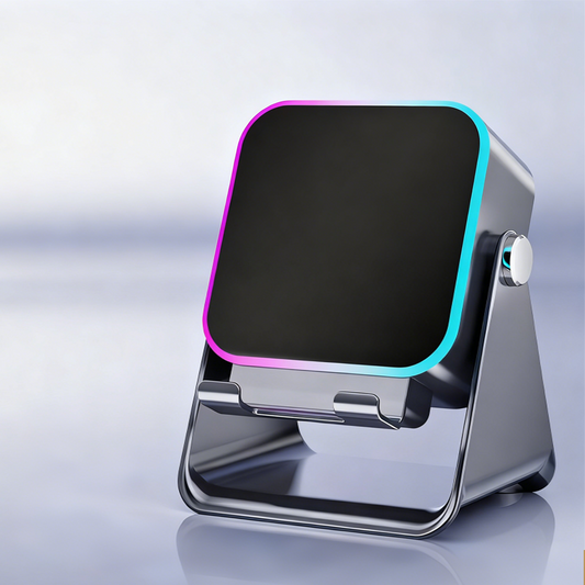 🔥New Year Special Offer sale – up to 50% off🎶📱 5-in-1 Wireless Induction Speaker with Adjustable Phone Stand