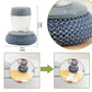 ✨Soap Dispensing Palm Kitchen Brush | Mess-Free Cleaning!
