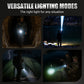 🔦 Multifunctional LED Flashlight with Zoom & Battery Indicator – Ultra-Bright Long Range!