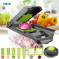 🥔Multifunctional vegetable cutter | 16-piece set🥗 (🔥50% discount)🍏