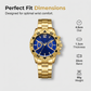 Men's Classic Metal Quartz Watch