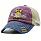 Distressed American Flag Embroidered Cap