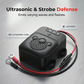 🥳2026 HOT SALE🥳💞50K+ SOLD!💥🐭🚗 50% OFF! Ultrasonic Rodent Repeller – Flashing strobe + fluctuating waves. 12V direct connection, low voltage protection. Protect your engine wires day & night. ⚡🛡️
