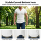 Men's Slim Solid Henley Shirt