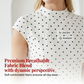 Women’s Elegant Polka Dot A-Line Dress