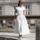 Women’s Elegant Polka Dot A-Line Dress