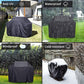 🔥🍖 Heavy-Duty Waterproof BBQ Cover – Weatherproof and UV-resistant, won’t crack over time – Pay on Delivery 🛡️✅