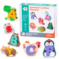 🔤 26-Piece Wooden Letter & Animal Matching Toy – Hands-On Alphabet Mastery, Vibrant Animal Illustrations & Child-Safe Design – Learning Made Fun ✨